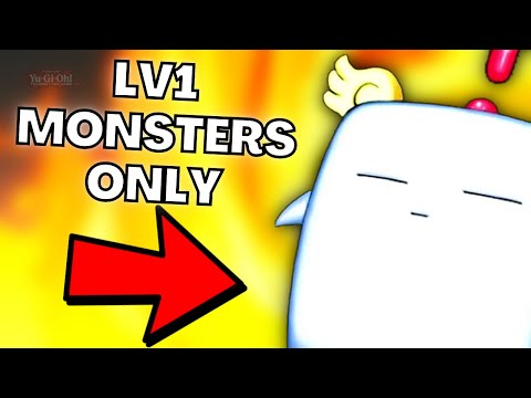 Yugioh, But We Duel Using Lv.1 Monsters ONLY!
