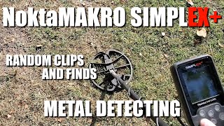 Metal Detecting: Nokta Makro Simplex - Random Clips