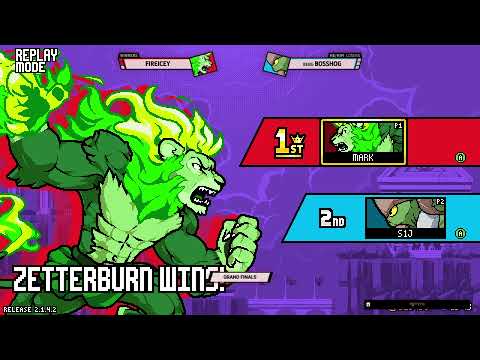 The Gladius II | Grand Finals: Fireicey (Zetterburn) VS Berg | BossHog (Kragg)