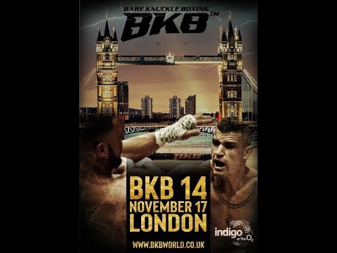 WAYNE O'NEIL VS GREG MAYNE BKB14 PRO BARE KNUCKLE BOXING O2 ARENA *EXCLUSIVE*