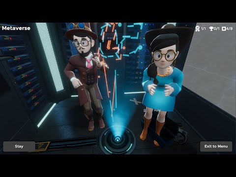 DGA Plays Co-Op: Escape Simulator - Omega Corporation - Metaverse