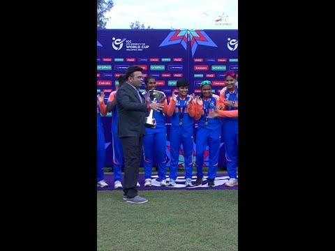 Back to Back Titles for Team India U19 ! #U19WomensT20WCOnJioStar