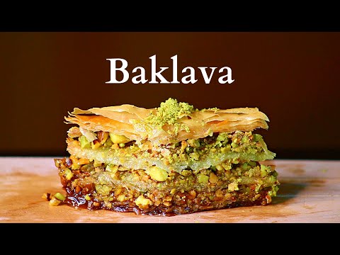 How to Make Baklava (Pistachio and Walnut)