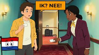 Learn Dutch with 10 Hotel Stories | Dialogues for Beginners (A1–A2)