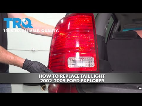 How to Replace Tail Light 2002-2005 Ford Explorer
