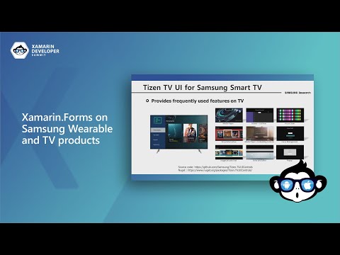 Xamarin.Forms on Samsung Wearable and TV products | Xamarin Developer Summit