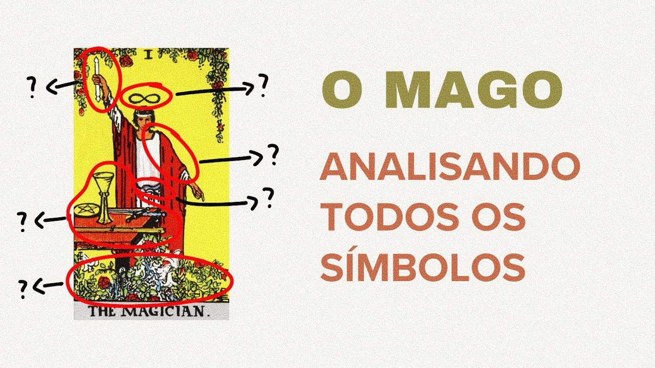 A SIMBOLOGIA OCULTA DO MAGO | SÍMBOLOS DO TAROT