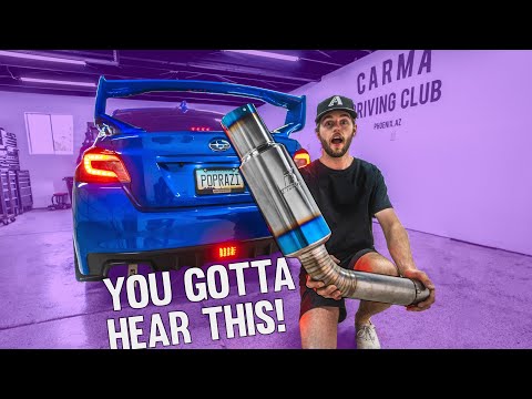THE BEST EXHAUST! Subaru WRX STi Tomei Ti Expreme