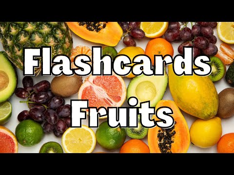 Fruits - Basic High Speed Flash Card | Right Brain Training