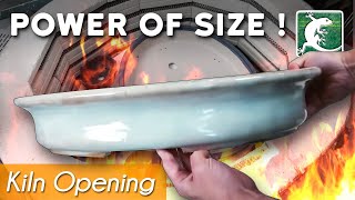 Successful firing of huge pottery - Stoneware Kiln Opening