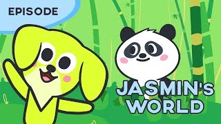Jasmin's World - Ming the Panda *Cartoon for kids* Learn with Jasmin