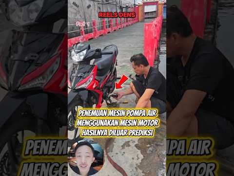 Pompa Air Dari Mesin Motor☝❗❗#shorts #videoshort #viralvideo
