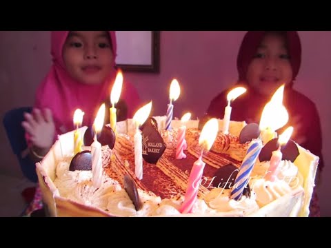 Selamat Ulang Tahun Niala ke 4 ❤ Happy Birthday Niala