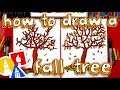 How To Draw A Fall Tree