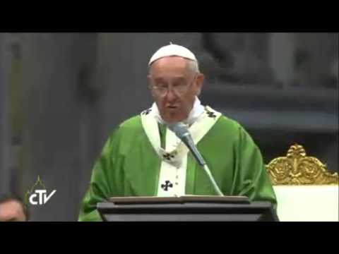 Homilia da Missa da abertura do Sínodo da Família - 05/10/2014