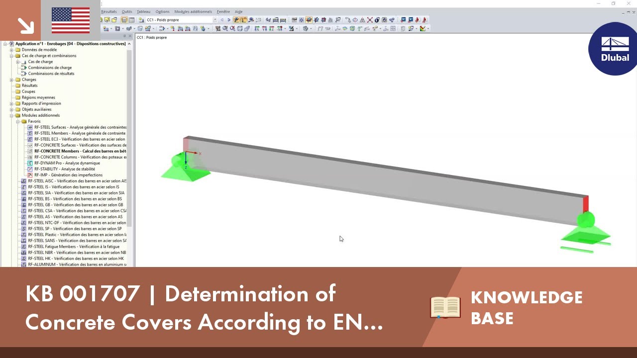 KB 001707 | Determination of Concrete Covers According to EN 1992-1-1 Using RF-CONCRETE Members