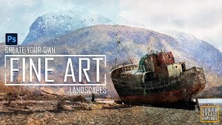 Photograph to Watercolor - Photoshop Tutorial