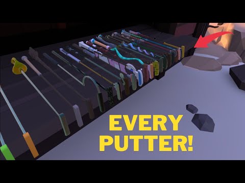 Every Putter In Walkabout Mini Golf! (Tourist Trap - Upside Town)