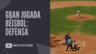 Desplazamiento de Leonel Moas Jr. en el jardín central