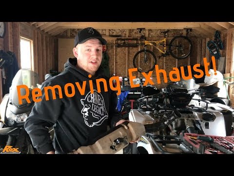How to Remove your Yamaha Grizzly 700 Exhaust Pipe