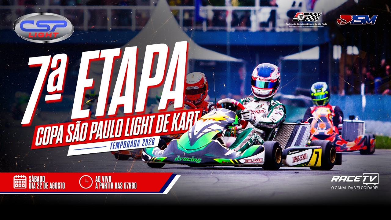 Copa São Paulo Light de Kart - 7ª Etapa | Kartódromo de Interlagos (Ayrton Senna)