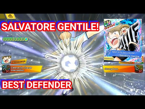 REVIEW 29% BOND BEST DEFENDER SALVATORE GENTILE IN ACTION! CAPTAIN TSUBASA DREAM TEAM