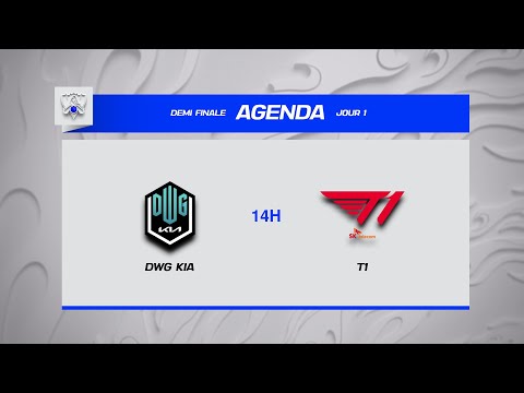 WORLDS 2021 - DEMI-FINALE #1 - DK vs T1