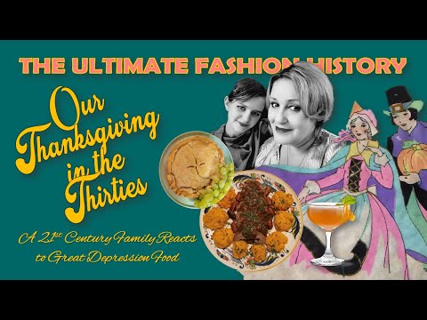 🌽OUR THANKSGIVING in the 'THIRTIES: A 21st Century Family Reacts to a Great Depression Meal.🌽