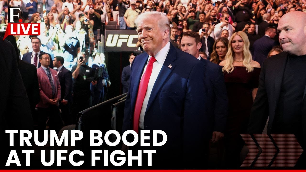 Trump at UFC LIVE: Trump Watches UFC Fight with Marco Rubio as US Iran Peace Talks Fail in Pakistan