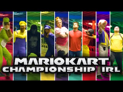 We play Mario Kart in real life