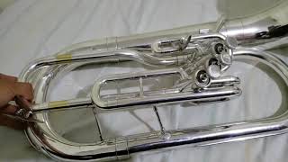 Video thumbnail for Euphonium Yamaha YEP 211 , Modelo Japones . Venta Chile . by Angel Nieves Rivas
