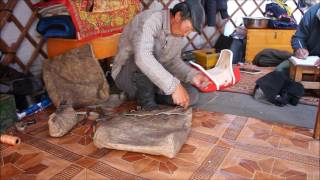 Traditional Mongolian Leatherwork (Darhad Valley, Mongolia)