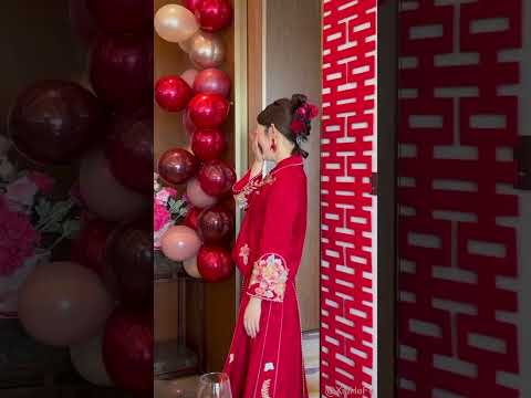 Xiu He Dress 秀禾服 Chinese Style Wedding Dress Hanfu Dress #hanfu #xiuhefu #chinsestyle #WeddingGown