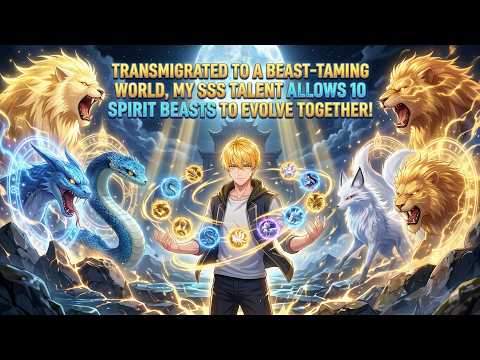 Transmigrated to a Beast-Taming World, my SSS talent allows 10 spirit beasts to evolve together!
