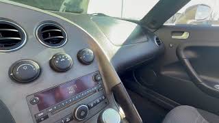 2007 Pontiac Solstice Start Up and Engine