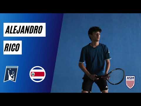 Alejandro Rico | Tennis Recruiting | ASM Scholarships