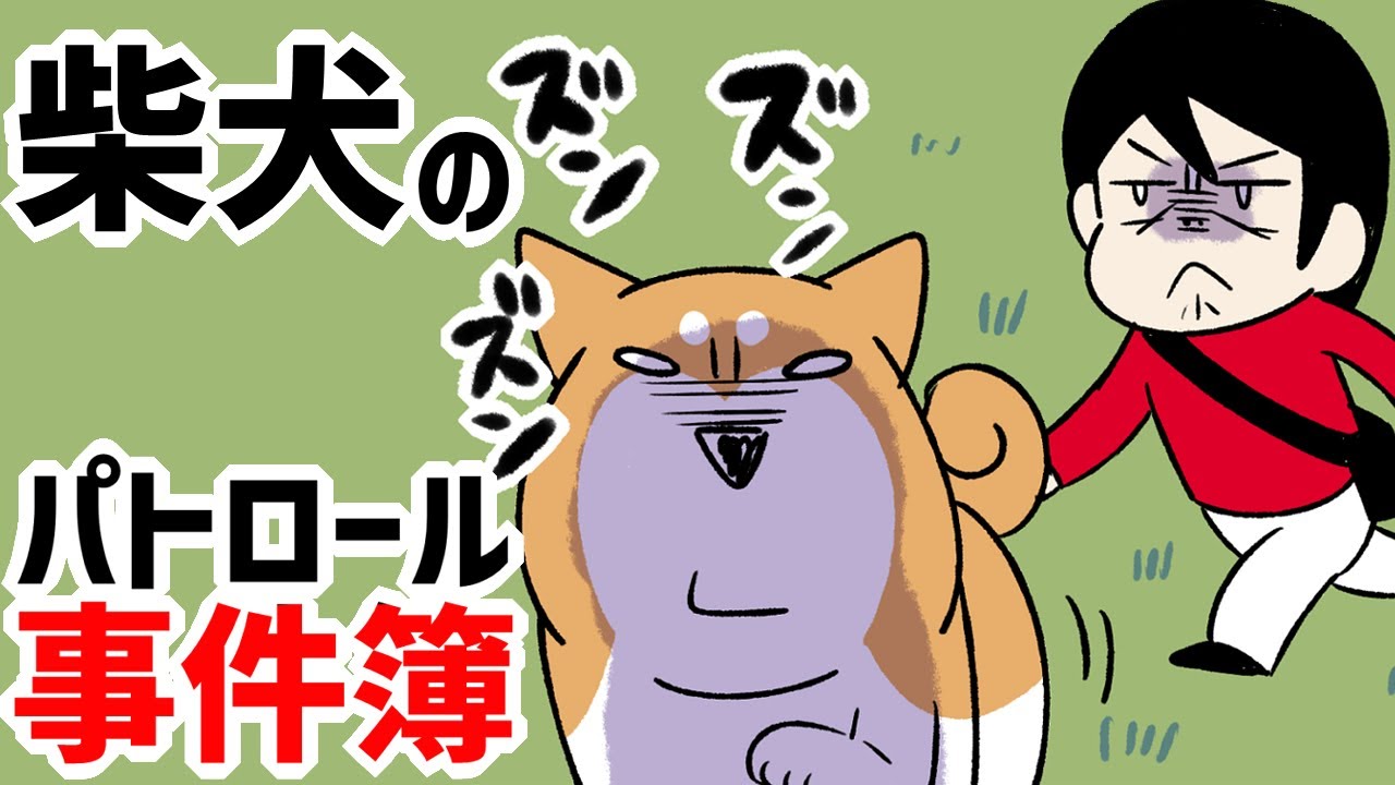 【犬まんが】外には事件がいっぱい！？柴犬のパトロール事件簿