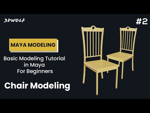 Maya Modeling Tutorial for Beginners 1 Table Modeling in Maya 2022