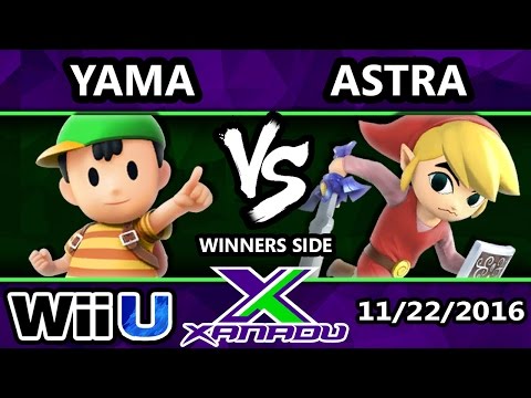 S@X 177 - Yama (Lucas, Ness) Vs. Astra (Toon Link) - SSB4 Tournament - Smash for Wii U - Smash 4