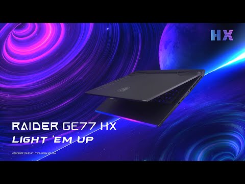 Raider GE77 HX 12UX – Light 'em Up | MSI
