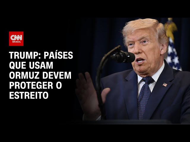 Guerra no Oriente Médio: Países que usam Ormuz devem proteger o estreito, diz Trump | CNN PRIME TIME
