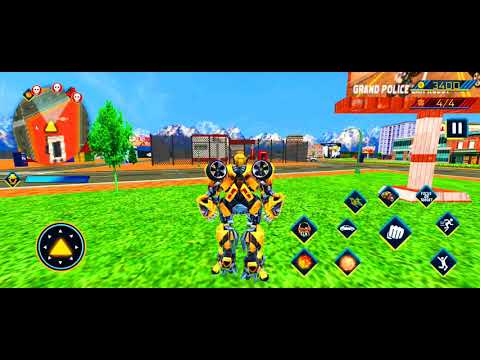 #3Bumblebee: Flying Helicopter Robot Car Transform City Battle/Android Gameplay
