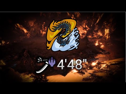 Alatreon Heroics Longsword Solo in 4'48 | MHWorld Iceborne