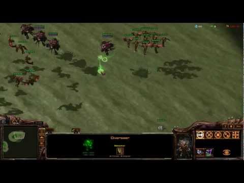 Mutalisk Zergling micro vs Widow Mine