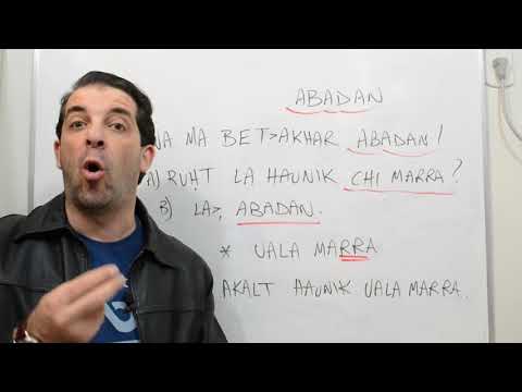 "Nunca" em árabe - ÁRABE em 1 MIN.