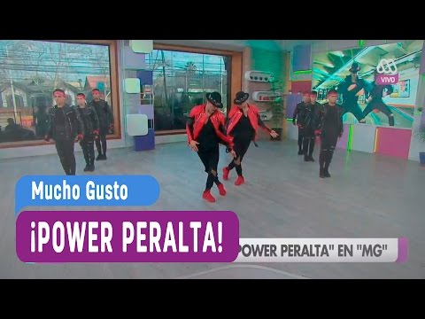 Toda la energía de Power Peralta - Mucho Gusto 2016