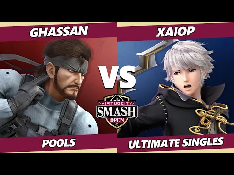 Virtuocity 2022 - Ghassan (Snake) Vs. Xaiop (Robin) SSBU Ultimate Tournament
