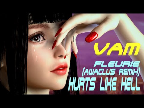 VaM Fleurie - Hurts Like Hell (Awaclus remix), Dance, MMD, ダンス 4K60FPS