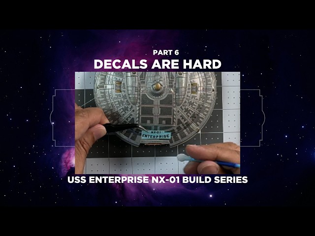 Vídeo relacionado con AMT POL966M/12 1/1000 Star Trek NX-01 Enterprise - Maqueta de moto, diferentes , color/modelo surtido