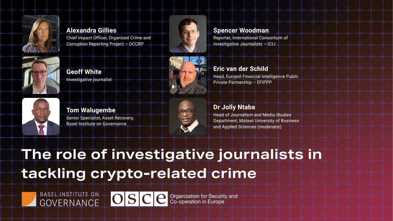 Investigative journalism and crypto-related crime: risks, challenges and impacts